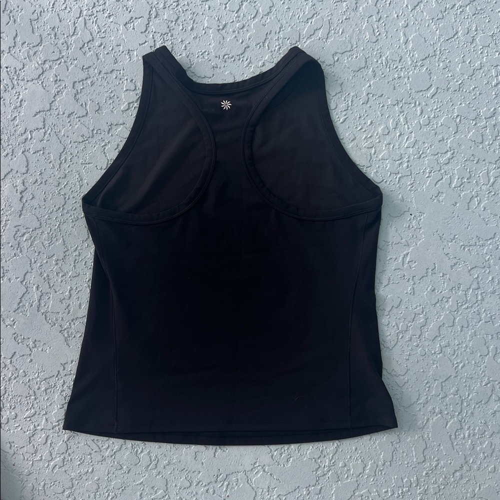 Athleta Black Transcend Racerback Tank Top - Picture 2 of 3